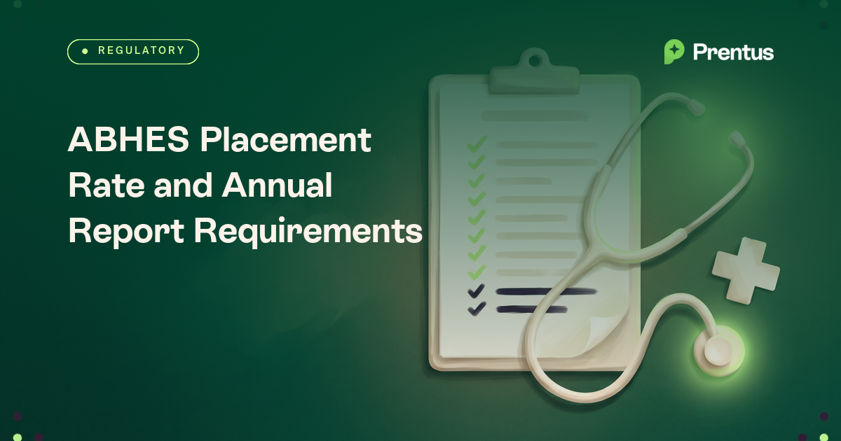 A health education program director reviewing graduate placement categorization records
